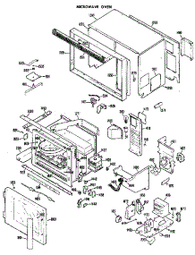 Microwave Oven parts for Ge Range/Microwave Combo JKP76G*01 from AppliancePartsPros.com
