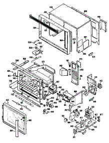 Microwave parts for Ge Range/Microwave Combo JKP77G*02 from AppliancePartsPros.com