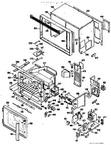 Microwave parts for Ge Range/Microwave Combo JKP77G*J1 from AppliancePartsPros.com