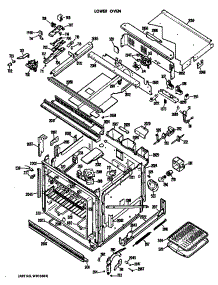 Lower Oven parts for Ge Range/Microwave Combo JKP77G*J2 from AppliancePartsPros.com