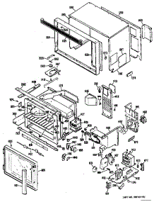 Microwave parts for Ge Range/Microwave Combo JKP77G*J3 from AppliancePartsPros.com
