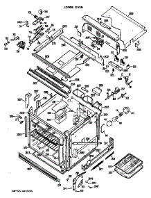 Lower Oven parts for Ge Range/Microwave Combo JKP77G*J3 from AppliancePartsPros.com