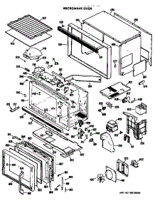 Microwave Oven parts for Ge Range/Microwave Combo JKP78G*K2 from AppliancePartsPros.com