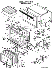 Microwave parts for Ge Range/Microwave Combo JKP78G*K4 from AppliancePartsPros.com