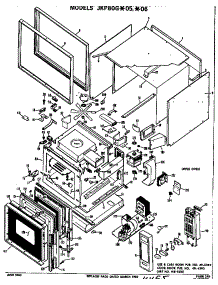 Upper Oven parts for Ge Electric Range JKP80G*06 from AppliancePartsPros.com