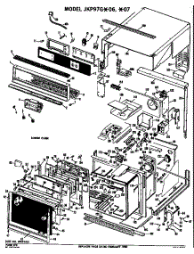 Oven parts for Ge Gas Range JKP97G*06 from AppliancePartsPros.com