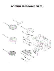 Internal Microwave Parts parts for Jenn-Air Built-In Microwave JMC2427IL03 from AppliancePartsPros.com