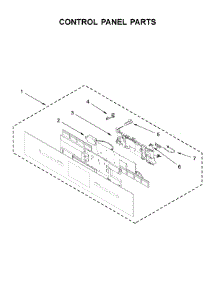 Control Panel Parts parts for Jenn-Air Built-In Microwave JMC2427IM01 from AppliancePartsPros.com