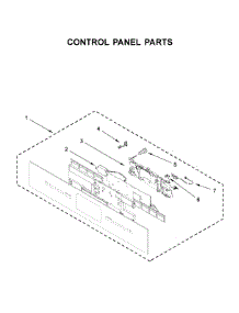 Control Panel Parts parts for Jenn-Air Built-In Microwave JMC2427IM03 from AppliancePartsPros.com