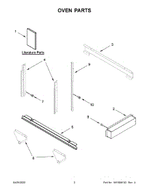 Oven Parts parts for Jenn-Air Built-In Microwave JMC2427LM00 from AppliancePartsPros.com