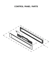Control Panel Parts parts for Jenn-Air Built-In Microwave JMC2430DP02 from AppliancePartsPros.com