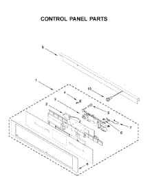 Control Panel Parts parts for Jenn-Air Built-In Microwave JMC2430IL03 from AppliancePartsPros.com