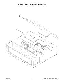 Control Panel Parts parts for Jenn-Air Built-In Microwave JMC2430IL15 from AppliancePartsPros.com