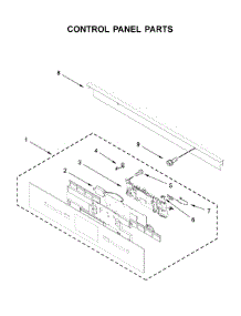 Control Panel Parts parts for Jenn-Air Built-In Microwave JMC2430IM01 from AppliancePartsPros.com