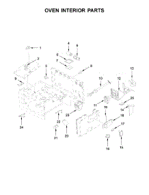 Oven Interior Parts parts for Jenn-Air Countertop Microwave JMC3415ES01 from AppliancePartsPros.com