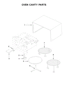 Oven Cavity Parts parts for Jenn-Air Countertop Microwave JMC3415ES01 from AppliancePartsPros.com