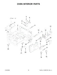Oven Interior Parts parts for Jenn-Air Countertop Microwave JMC3415ES02 from AppliancePartsPros.com