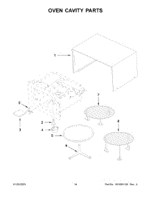Oven Cavity Parts parts for Jenn-Air Countertop Microwave JMC3415ES02 from AppliancePartsPros.com