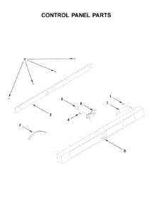 Control Panel Parts parts for Jenn-Air Built-In Microwave JMDFS24GS01 from AppliancePartsPros.com