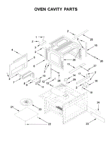 Oven Cavity Parts parts for Jenn-Air Built-In Microwave JMDFS24GS01 from AppliancePartsPros.com