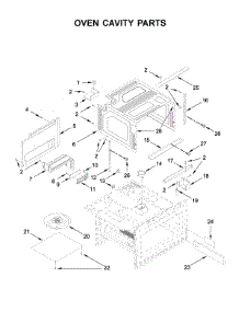 Oven Cavity Parts parts for Jenn-Air Built-In Microwave JMDFS24HM0 from AppliancePartsPros.com