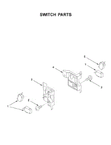 Switch Parts parts for Jenn-Air Built-In Microwave JMDFS30HM01 from AppliancePartsPros.com