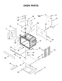 Oven Parts parts for Jenn-Air Wall Oven/Microwave Combo JMW2427IL01 from AppliancePartsPros.com