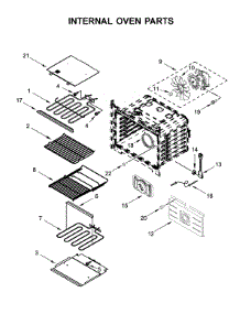 Internal Oven Parts parts for Jenn-Air Wall Oven/Microwave Combo JMW2427IL01 from AppliancePartsPros.com