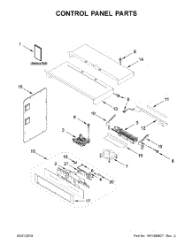 Control Panel Parts parts for Jenn-Air Wall Oven/Microwave Combo JMW2427IL02 from AppliancePartsPros.com