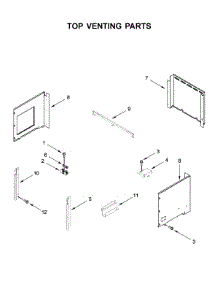 Top Venting Parts parts for Jenn-Air Wall Oven/Microwave Combo JMW2427IL02 from AppliancePartsPros.com
