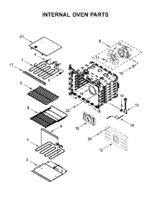 Internal Oven Parts parts for Jenn-Air Wall Oven/Microwave Combo JMW2427IL03 from AppliancePartsPros.com