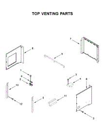 Top Venting Parts parts for Jenn-Air Wall Oven/Microwave Combo JMW2427IL03 from AppliancePartsPros.com
