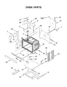 Oven Parts parts for Jenn-Air Wall Oven/Microwave Combo JMW2427IM03 from AppliancePartsPros.com