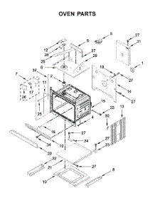 Oven Parts parts for Jenn-Air Wall Oven/Microwave Combo JMW2430DP04 from AppliancePartsPros.com