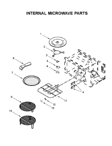 Internal Microwave Parts parts for Jenn-Air Wall Oven/Microwave Combo JMW2430DP04 from AppliancePartsPros.com