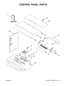 Control Panel Parts parts for Jenn-Air Wall Oven/Microwave Combo JMW2430DS04 from AppliancePartsPros.com