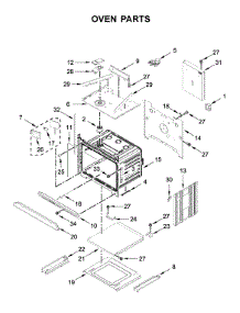 Oven Parts parts for Jenn-Air Wall Oven/Microwave Combo JMW2430DS04 from AppliancePartsPros.com