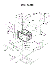 Oven Parts parts for Jenn-Air Wall Oven/Microwave Combo JMW2430IL01 from AppliancePartsPros.com