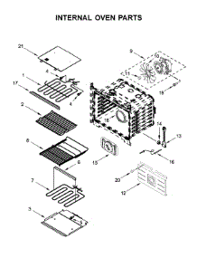 Internal Oven Parts parts for Jenn-Air Wall Oven/Microwave Combo JMW2430IL01 from AppliancePartsPros.com