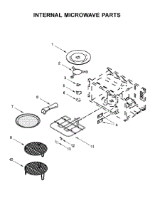 Internal Microwave Parts parts for Jenn-Air Wall Oven/Microwave Combo JMW2430IM01 from AppliancePartsPros.com