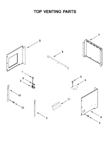 Top Venting Parts parts for Jenn-Air Wall Oven/Microwave Combo JMW2430IM01 from AppliancePartsPros.com