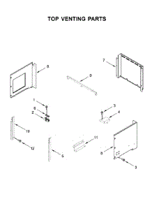 Top Venting Parts parts for Jenn-Air Wall Oven/Microwave Combo JMW2430IM02 from AppliancePartsPros.com