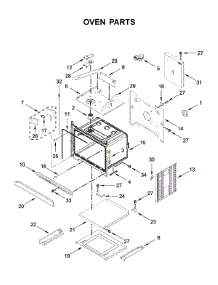Oven Parts parts for Jenn-Air Wall Oven/Microwave Combo JMW2430IM03 from AppliancePartsPros.com