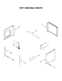 Top Venting Parts parts for Jenn-Air Wall Oven/Microwave Combo JMW2430IM03 from AppliancePartsPros.com