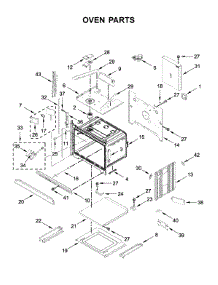 Oven Parts parts for Jenn-Air Wall Oven/Microwave Combo JMW3430DP04 from AppliancePartsPros.com