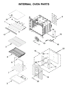 Internal Oven Parts parts for Jenn-Air Wall Oven/Microwave Combo JMW3430DP04 from AppliancePartsPros.com