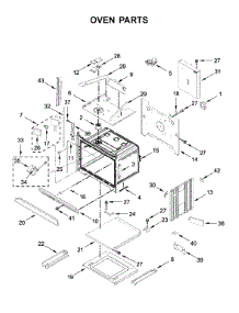 Oven Parts parts for Jenn-Air Wall Oven/Microwave Combo JMW3430DS04 from AppliancePartsPros.com
