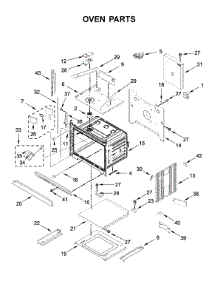 Oven Parts parts for Jenn-Air Wall Oven/Microwave Combo JMW3430IL01 from AppliancePartsPros.com