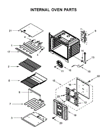 Internal Oven Parts parts for Jenn-Air Wall Oven/Microwave Combo JMW3430IL01 from AppliancePartsPros.com