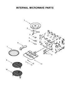 Internal Microwave Parts parts for Jenn-Air Wall Oven/Microwave Combo JMW3430IL01 from AppliancePartsPros.com